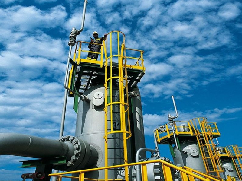 Area of operation of petroleum installations